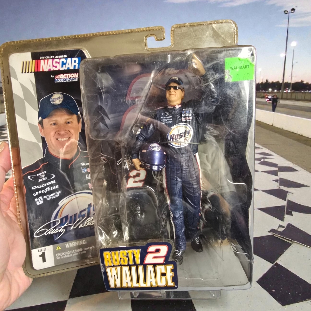 Nascar Rusty Wallace Action Figure